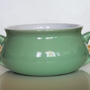 Ceramic oven safe pot pair